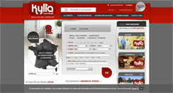 Desktop Screenshot of kylia-immo.com