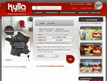 Tablet Screenshot of kylia-immo.com